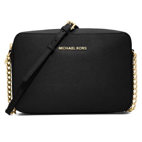 alligator black michael kors handbag|Michael Kors black crossbody bag.